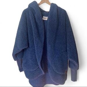 NORDIC BEACH WRAP OS IN DENIM